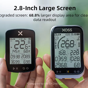 Compteur de vitesse de vélo sans fil XOSS G3+ avec GPS, compteur de vitesse de cyclisme étanche, ANT+, cadence numérique, ordinateur de vélo pour VTT - Product Image 1