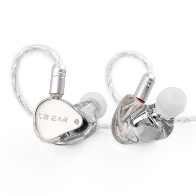 KBEAR Streamer HiFi Wired Earbuds In-Ear Monitor Headphones Handmade Molded 10MM Diaphragm Earphones with Detachable Cable