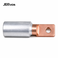 Borne de câblage bimétallique JEMA à haute conductivité Cuivre-Aluminium pour mise à la terre haute tension et protection contre la foudre