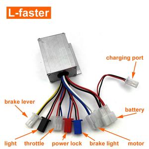 <span class=keywords><strong>Kit</strong></span> de Motor Eléctrico para <span class=keywords><strong>Bicicleta</strong></span> de 24V 250W con Cadena 25H, Plato de 55T, Adaptador de Volante y Controlador de Velocidad - Product Image 3