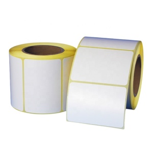 Étiquettes autocollantes 58*40MM, 800 pièces/rouleau, vente en gros, écologiques/de qualité supérieure, pour imprimantes thermiques, pour balances de supermarché/codes-barres - Product Image 1