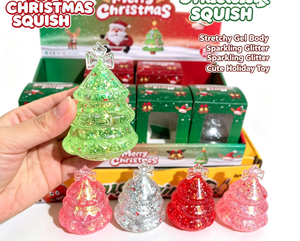 Nouveau jouet anti-stress TPR bonhomme de neige et sapin de Noël 2026, à presser, 6 cm, amusant - Product Image 3