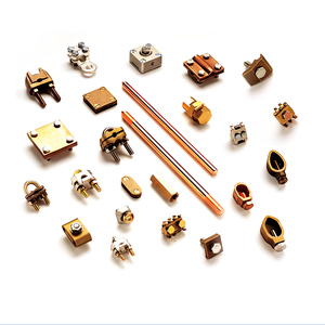 공장 가격 접지 클램프 접지봉 클램프 구리 접지봉 클램프 인치 측정 7.5-700MM2 도체 - Product Image 4