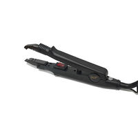 Outil de pose d'extensions capillaires avec embouts interchangeables réglables, baguette de pose pour micro-anneaux, perles et extensions à plumes, fer à coller les extensions