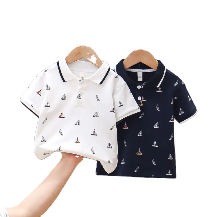 2022 Hot Sale Kids Polo Shirts 100% Cotton Polo Shirts For Kids T Shirt Kids