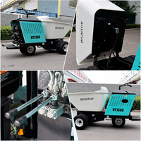 CE-geprüfte 1300kg Benzinst andort Schubkarre Motorisierte Schubkarre Mini dumper Mini Dumper