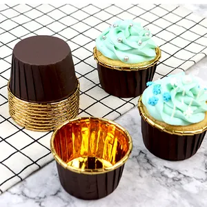 Nhập Khẩu Giấy Không Thấm Mỡ CuộN Cup Cupcake Pony Giấy Chiffon Khay Nướng