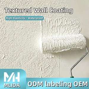 <span class=keywords><strong>Peinture</strong></span> murale à base d'eau à texture pointillée pour façade de bâtiment extérieur, résistante aux intempéries, décorative, fourniture directe d'usine OEM - Product Image 1
