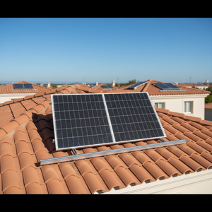 Chauffe-eau <span class=keywords><strong>solaire</strong></span> intelligent 60L compatible maison connectée, contrôlé par application, haute performance thermique, fonctionne <span class=keywords><strong>basse</strong></span> tension, prêt pour la <span class=keywords><strong>douche</strong></span> en hôtels - Product Image 5