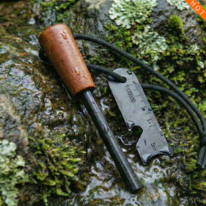 Allume-feu en magnésium résistant aux intempéries Baiyuheng, allume-feu en métal composite pour le camping et la survie - Product Image 1