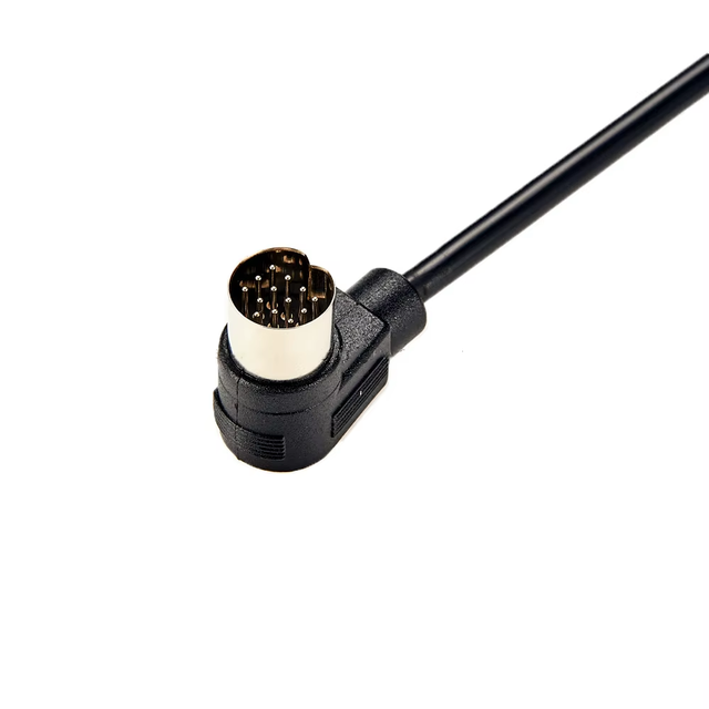 Custom ODM OEM Din 13pin Male to Male Cable Adapter Big Din Audio Cable Cord MINI Din MD Extension Cable
