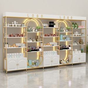 Estantes para Salón de Uñas de Celebridades de Internet, Vitrina de Exhibición de Cosméticos para Salones de Belleza, Estante de Exhibición de Productos - Product Image 4