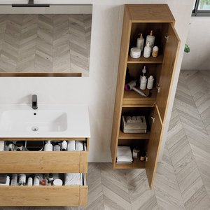 เสาแขวนไม้โอ๊ค 160 ซม. บาร์เซโลนา-เมดาโฮม (มีจำหน่าย 13 ชิ้น) - Product Image 3