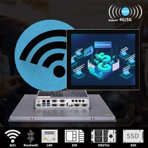 Ipctech Qiyang แผงหน้าจอสัมผัสแบบไม่มีพัดลม350 1000สถานีบริการน้ำมัน/koisk พีซีแบบฝังอุตสาหกรรม - Product Image 4