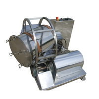 Machine de mélange de peinture automatique de qualité alimentaire, utilisant un tambour mélangeur en acier inoxydable pour poudres