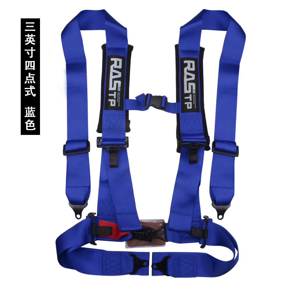 BAG037 Bleu (quatre points de 3 pouces)