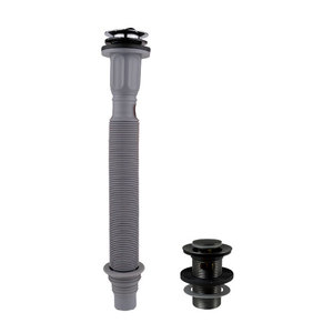 Factory Multi Functional Modern Flexible Anti-Odor Chrome Plated <b>Push</b> <b>Pop</b>-Up Basin Drain Hose Wash Basin Anti Blockage Drain Pip - Product Image 1