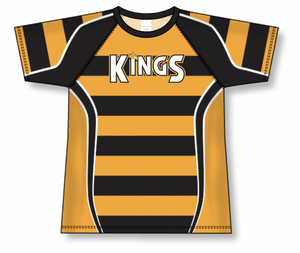 Maglia maglia maglia maglia maglia con Design a righe su misura sublimata squadra Rugby Rugby <span class=keywords><strong>calcio</strong></span> set da uomo - Product Image 4