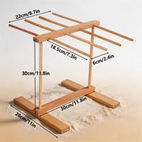 Support de rangement double niveau en bambou naturel, moderne et durable, pour nouilles instantanées, vente en gros sur mesure