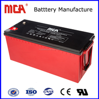 Günstiger Preis 12V 170W 42Ah Hochleistungs-AGM-Batterie für USV, Boote, Alarmsysteme & Elektrostapler 1000 Zyklen