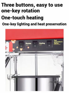 Máquina de <span class=keywords><strong>Palomitas</strong></span> de Maíz Comercial Totalmente Automática Más Popular para Cafeterías con Sartén Antiadherente - Product Image 6