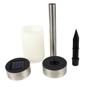 <span class=keywords><strong>Solar</strong></span> <span class=keywords><strong>Post</strong></span> pilar al aire libre de la lámpara de jardín poste de luz <span class=keywords><strong>Solar</strong></span> Led para el paisaje jardín patio camino - Product Image 5