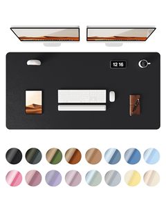 Bán buôn văn phòng lớn chuột Pad Chuột chơi game pad XXL nhựa trắng đen chuột Pad biểu tượng tùy chỉnh thăng hoa khoảng trống bàn mat - Product Image 2