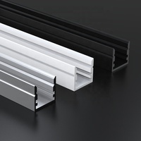 Chaîne transparente en alliage de lumière LED, Extrusion, profil en aluminium, givré au lait, livraison gratuite