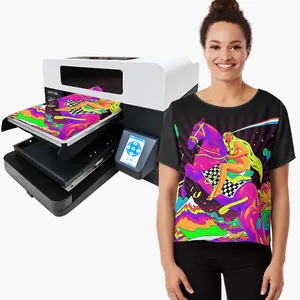 Fabrieksprijs Dtg Op Maat Gemaakte A3 T-Shirt Digitale Printer Direct Naar Kledingstuk Drukmachine Voor Hoodie Sokken Schoenafdrukken