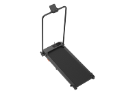 Tapis de course électrique silencieux à profil bas, pliable avec accoudoirs, pour usage résidentiel, équipement de fitness compact