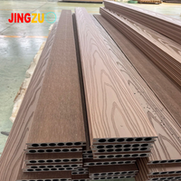 Plancher de terrasse facile à installer, durable, en composite bois-plastique, à emboîtement, avec revêtement, fabriqué en Chine