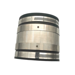 Joint de dilatation en caoutchouc de bride d'accouplement flexible de tuyau de <span class=keywords><strong>PVC</strong></span> pour les tuyaux en plastique - Product Image 2