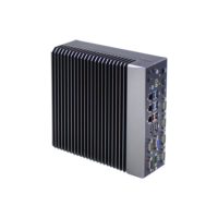 Core I5 9400 24V DC Entrada Fanless Industrial Box PC Windows 10 Linux Soporte Intel I210 Controlador de red Computadora integrada