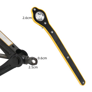 Clé à cliquet pour voiture 2 en 1 Ciseaux de levage Clé à cliquet pour voiture Clé à cliquet pour voiture - Product Image 2