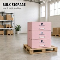 Boîte d'emballage pour fruits en carton ondulé personnalisée avec séparateur et poignée, boîte cadeau en carton recyclable pour pêches, cerises, baies