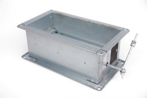 Hot bán xây dựng hệ thống thông gió bằng tay chia nhiều lá điều chỉnh van Ajustable louvers tự động Duct Damper - Product Image 3