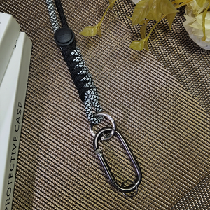 Kreative kurze 46cm gewebte hängende Seil Handy <span class=keywords><strong>Lanyard</strong></span> Telefon Fall Schlüssel ring Hals riemen Mobile Kette Produkt kategorie - Product Image 6