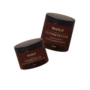 Pot personnalisé Sanle pour animaux de compagnie 250ml 300ml 350ml 500ml – Contenant de stockage pour crème et lotion - Product Image 5