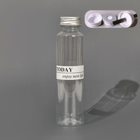 [60 pièces/boîte] Bouteilles de boisson jetables transparentes en PET de qualité alimentaire épaissies de 350 ml avec bouchon à vis pour thé au lait et jus