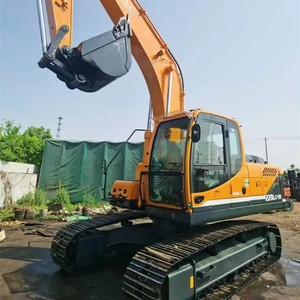 Excavatrice sur chenilles multifonctionnelle d'origine coréenne d'occasion Hyundai HX220HD Moteur Yanmar Haute efficacité Bon roulement de pompe à engrenages - Product Image 1