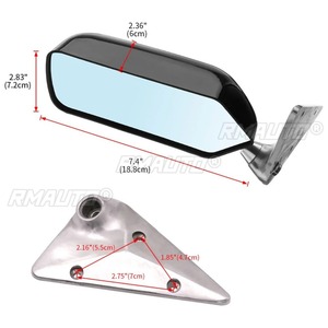 For Universal Car Rearview Side Mirror Body <b>Kit</b> Rearview Mirror Car Accessories - Product Image 5