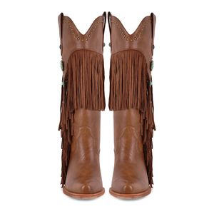 <span class=keywords><strong>Stivali</strong></span> da Cowboy occidentali in pelle <span class=keywords><strong>con</strong></span> tacco alto tacco 2.7 pollici stile di lavoro per uomo e donna, il logo del cliente aggiunge le scarpe liberamente - Product Image 5