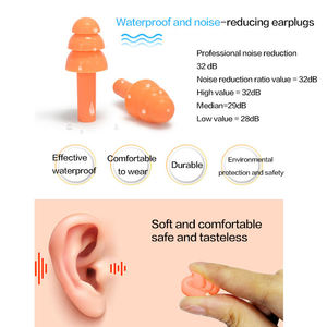 2023 meilleurs bouchons d'oreille boucle bouchons d'oreille suppression de bruit bouchons d'oreille personnalisés - Product Image 3