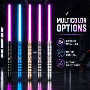 <span class=keywords><strong>Sabre</strong></span> <span class=keywords><strong>laser</strong></span> de duel à balayage fluide RGB Nexussabers en gros, fonction personnalisée, épée <span class=keywords><strong>laser</strong></span> haute luminosité avec son de blaster verrouillable - Product Image 1
