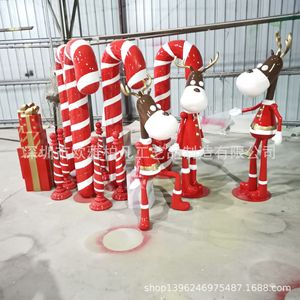 Figurine de chat de dessin animé en plastique moulé, 7 pouces, pour usage intérieur, style unique, décoration de Noël - Product Image 2