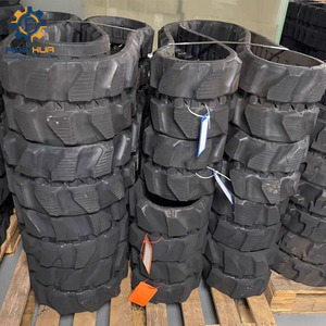 Cadenas de Excavadora de Alta Calidad, Piezas de Repuesto de Goma para Tren de Rodaje 300x52.5x74 250x72x44 230x48x68 - Product Image 1