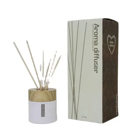 Professional manufacturer with natural sticks for gift set cheap reed diffuser
