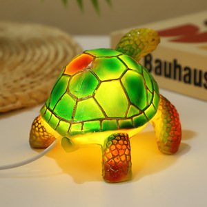 โคมไฟรูปเต่ายูเอสบีพร้อมไฟแบ็คไลท์สำหรับตกแต่งบ้านอย่างสร้างสรรค์ไฟกลางคืนข้างเตียงสำหรับตกแต่งห้องเด็ก - Product Image 2