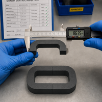 Transformateur de courant à noyau divisé de 0.23mm-Haute précision pour les applications électriques