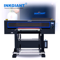 INKGIANT prix usine 60cm uv dtf imprimante avec plastifieuse TX800 tête uv imprimante à jet d'encre
